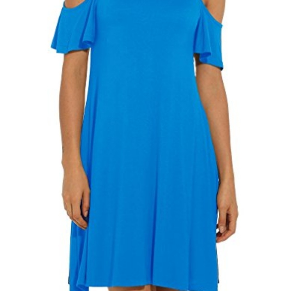 Cute HAOMEILI Women's Cold Shoulder with Pockets C